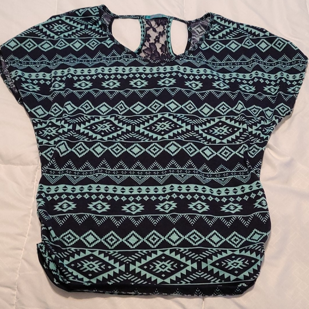 Tribal Print Blouse